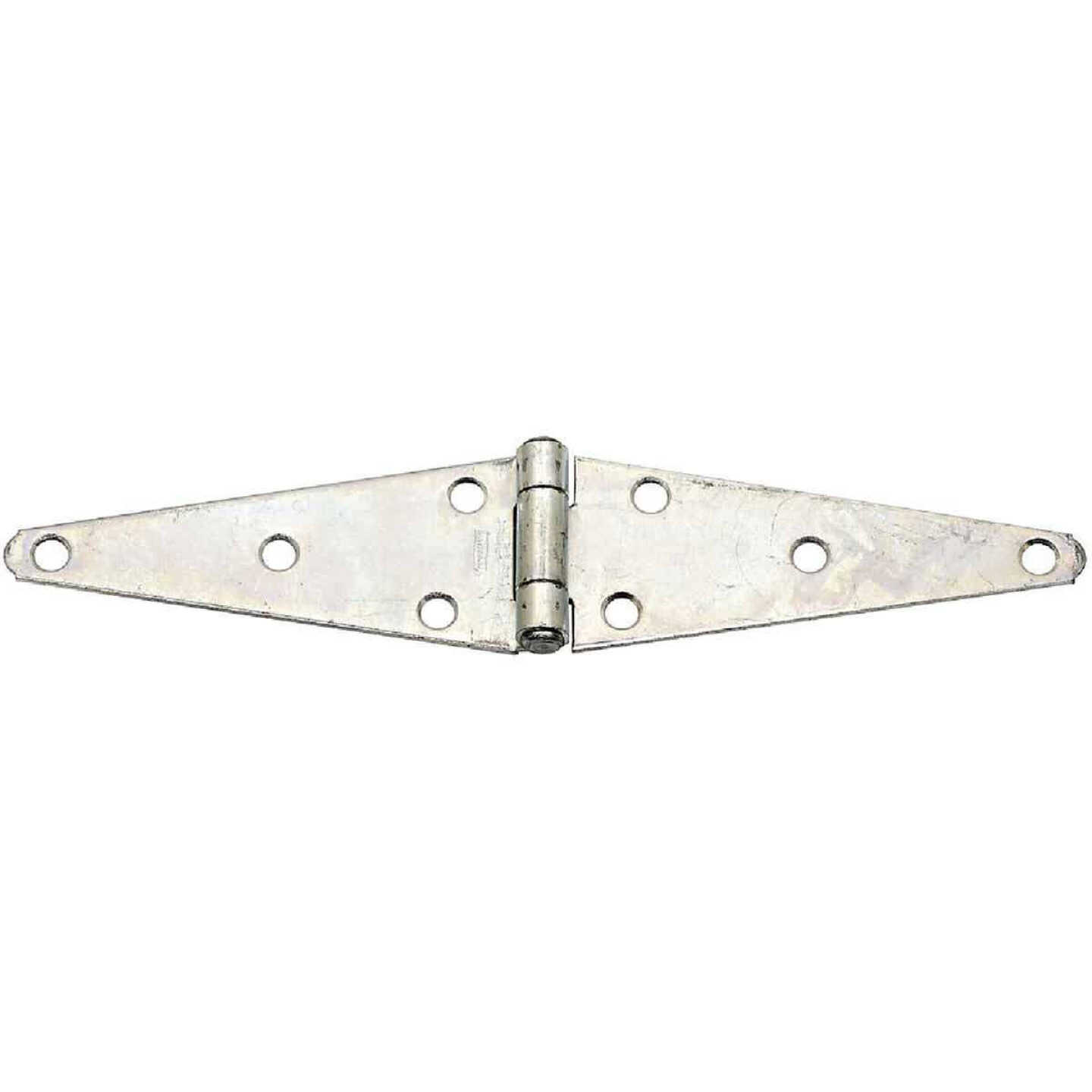National 2.43 In. x 6 In. Zinc Heavy-Duty Strap Hinge (2-Pack) Image 1